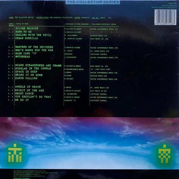 Hawkwind Collection 2xLP vinylplate space rock gatefold