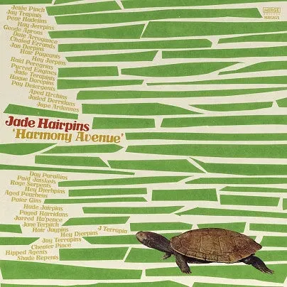 Jade Hairpins Harmony Avenue LP brukt vinyl synth-pop