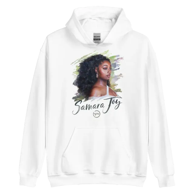 Verve Samara Joy Portrait hoodie merch bomull S-2X
