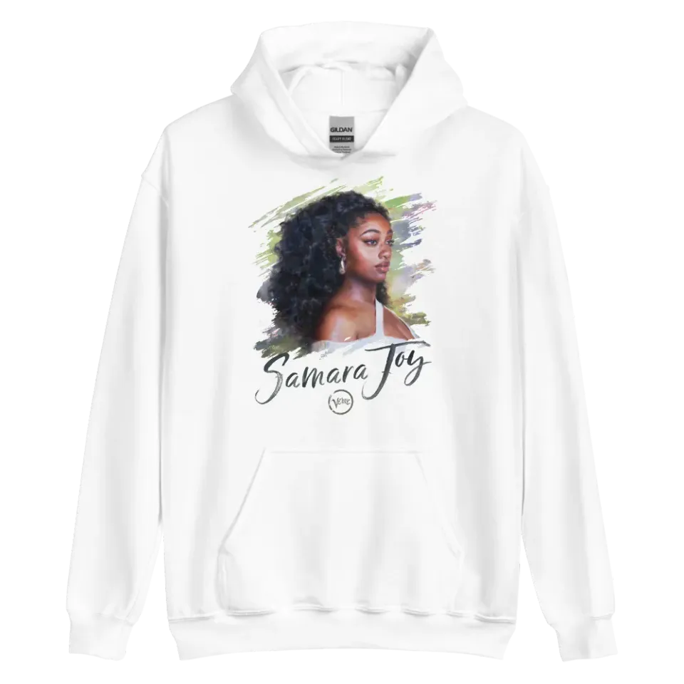 Verve Samara Joy Portrait hoodie merch bomull S-2X