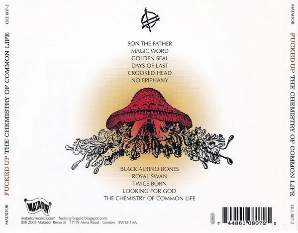 Fucked Up The Chemistry Of Common Life CD brukt hardcore