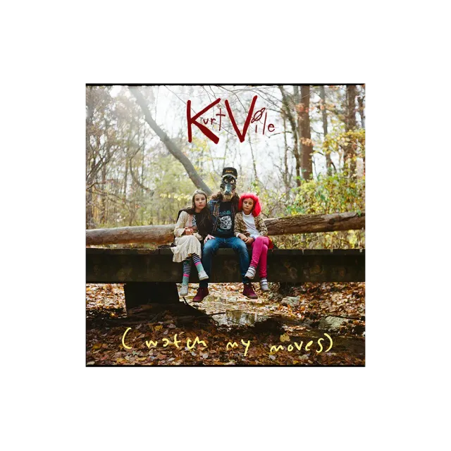 Kurt Vile Watch My Moves signert litografi 11x11 merch