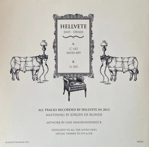 Hellvete Sint-Denijs LP klar vinyl 180g brukt