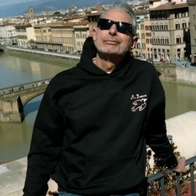 Jeff Goldblum Still Blooming hoodie økologisk bomull