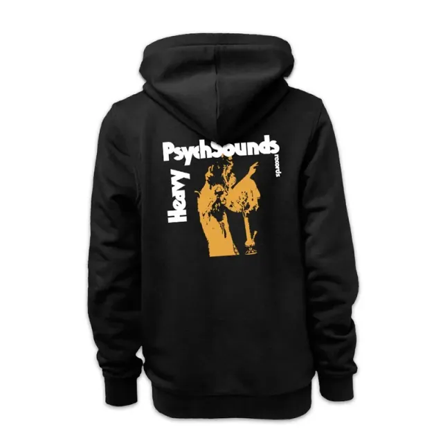 Heavy Psych Sounds #27 svart hoodie med glidelås