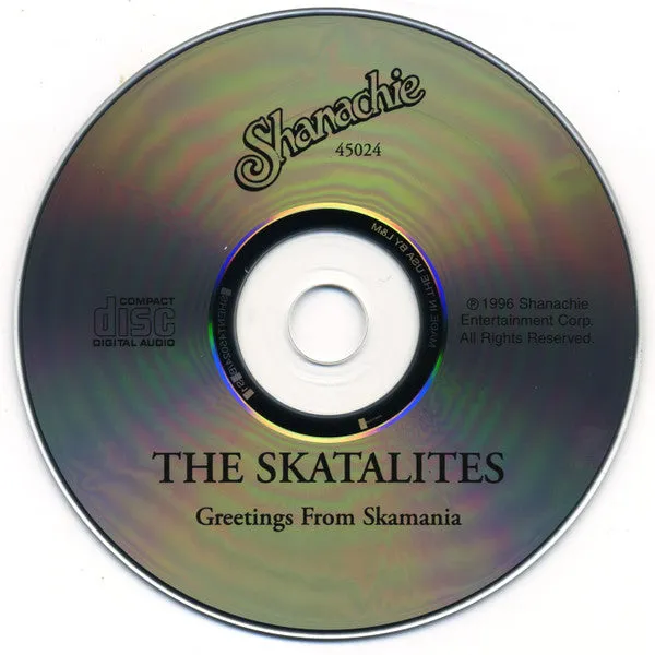 The Skatalites Greetings From Skamania CD brukt ska