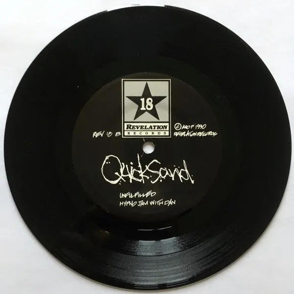 Quicksand Quicksand 7" EP brukt hardcore 1990