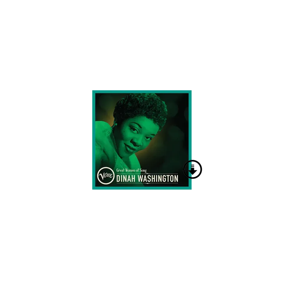 Verve Acoustic Sounds Great Women Of Song Dinah Washington digital album 14 spor