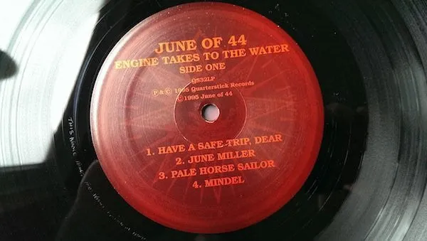 June Of 44 Engine Takes To The Water LP vinyl brukt