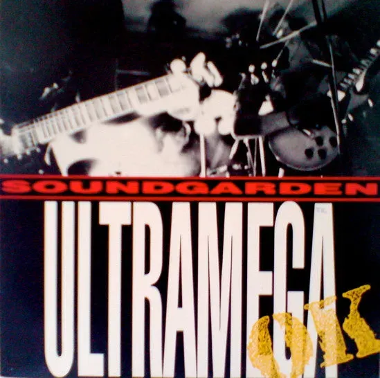 Soundgarden Ultramega OK LP brukt 1988 grunge