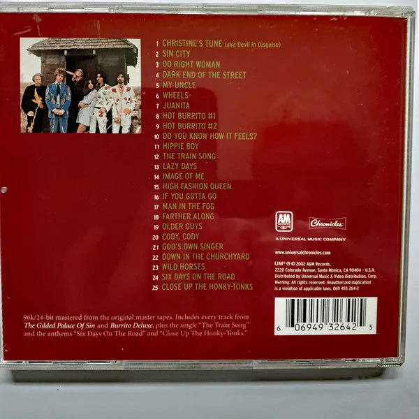 Flying Burrito Bros Sin City Best Of CD brukt countryrock