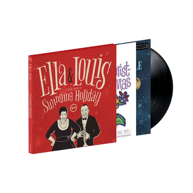 Ella & Louis Wish You A Swinging Holiday boks 2LP