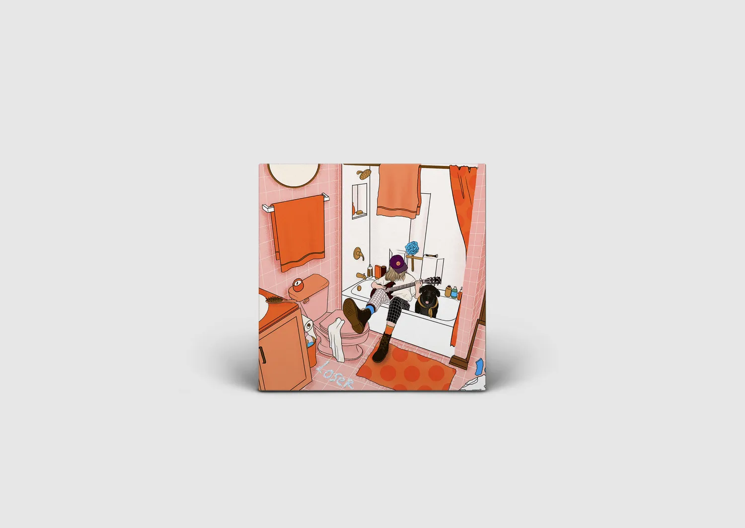 Grumpy Loser vinyl frostblå LP debut