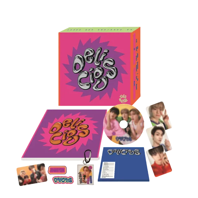 THE BOYZ Delicious Fan Club Exclusive CD-boks limited