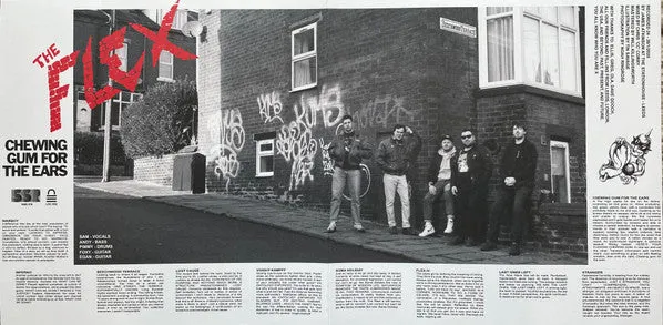 The Flex Chewing Gum For The Ears LP rød vinyl brukt