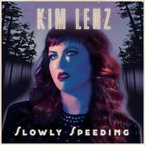 Kim Lenz Slowly Speeding LP vinyl brukt rockabilly