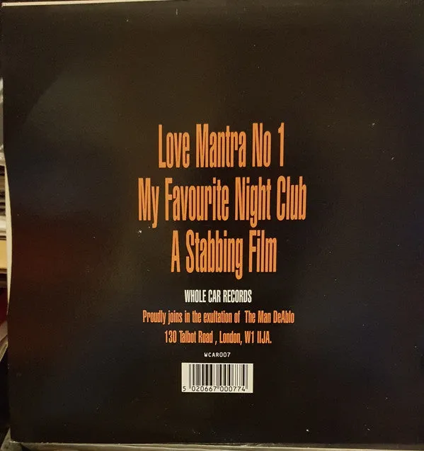 Des Man DeAblo Love Mantras 7" brukt vinyl – 1995 indie