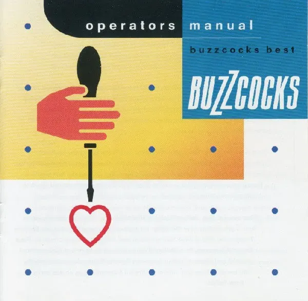 Buzzcocks Operators Manual CD brukt best of punk