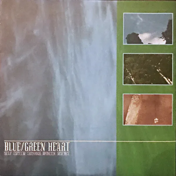 Blue/Green Heart Self Esteem 7" klar vinyl brukt