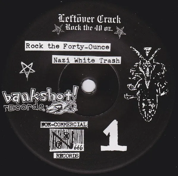 Leftöver Crack Rock The 40 oz. 7" vinyl brukt ska-punk