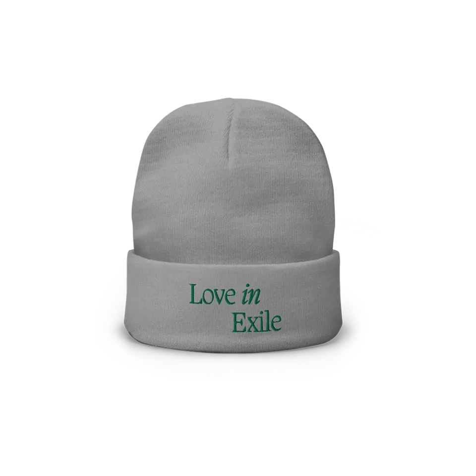 Arooj Aftab Love in Exile Beanie grå merch