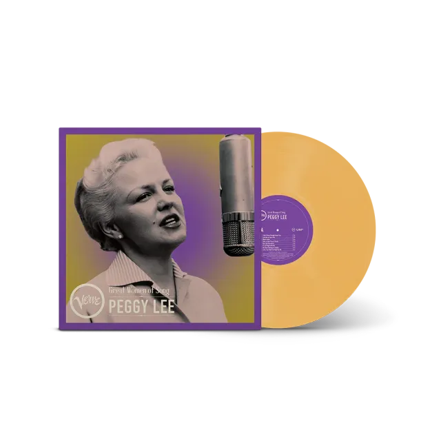 Verve Great Women Of Song Peggy Lee LP opaque custard vinylplate