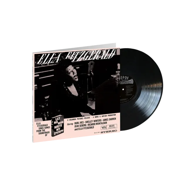 Verve Acoustic Sounds Ella Fitzgerald Let No Man Write My Epitaph vinyl LP
