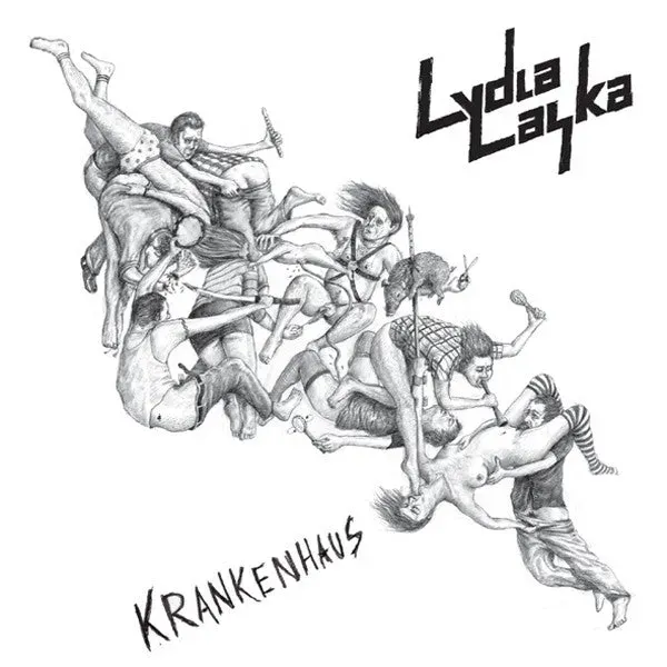 Lydia Laska Krankenhaus CD gatefold med teksthefte