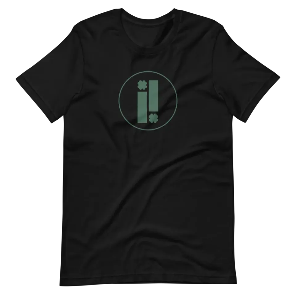 Impulse Logo t-skjorte svart bomull