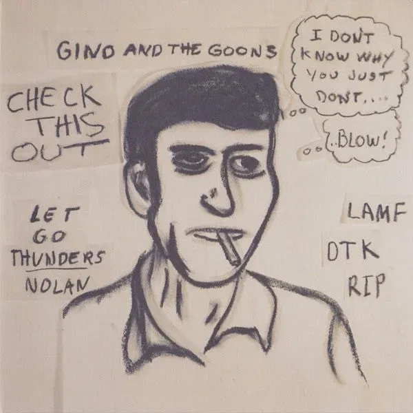 Gino And The Goons Check This Out 7" gul vinyl brukt