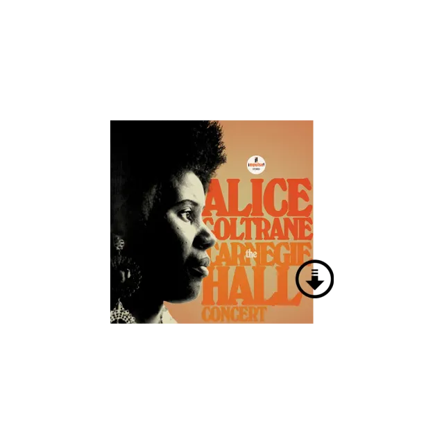 Verve Alice Coltrane Carnegie Hall Concert digitalalbum live