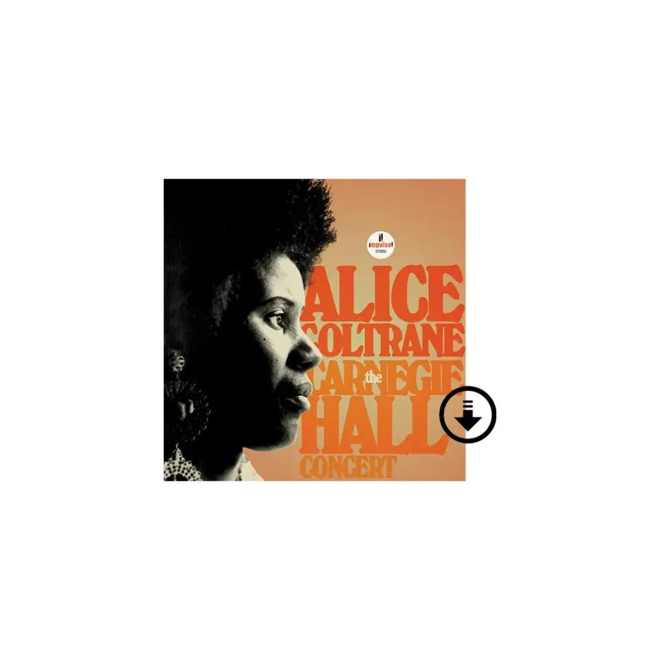 Verve Alice Coltrane Carnegie Hall Concert digitalalbum live