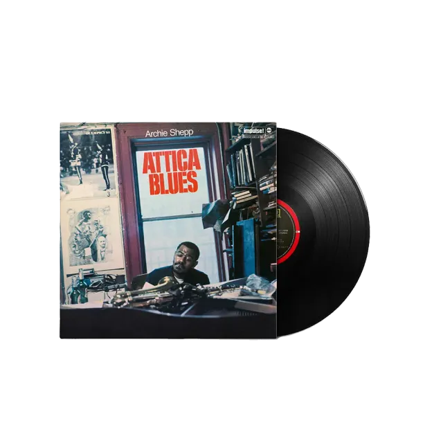 Impulse Archie Shepp Attica Blues LP vinyl storband