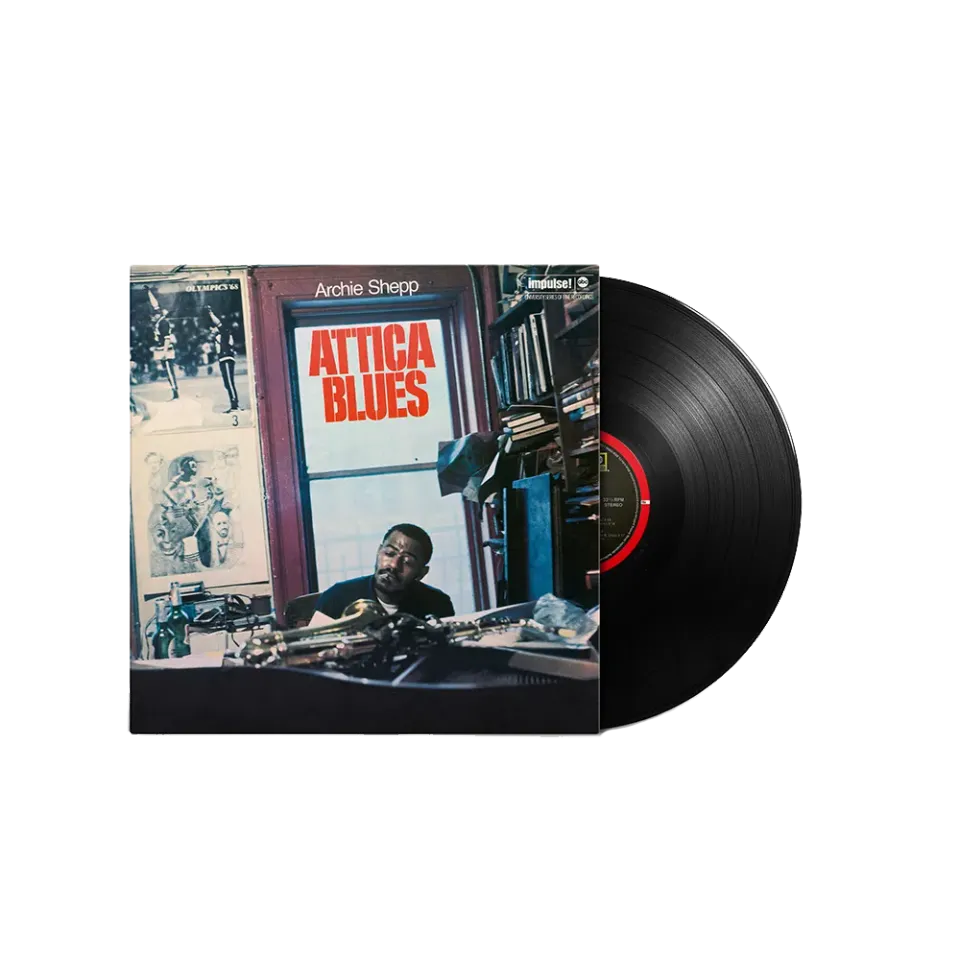 Impulse Archie Shepp Attica Blues LP vinyl storband