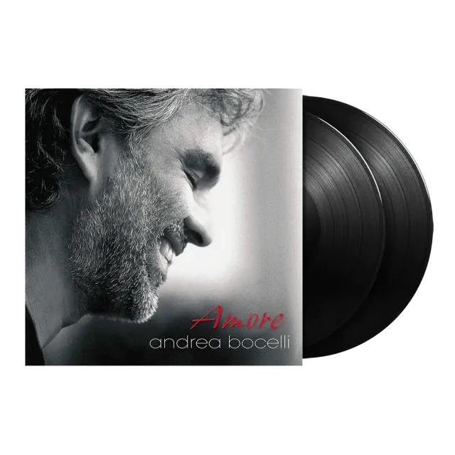 Verve Bocelli Amore vinyl 2LP popklassikere