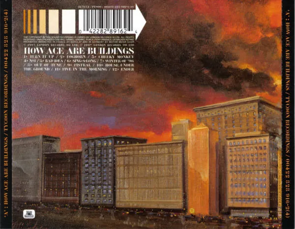 A How Ace Are Buildings CD brukt album