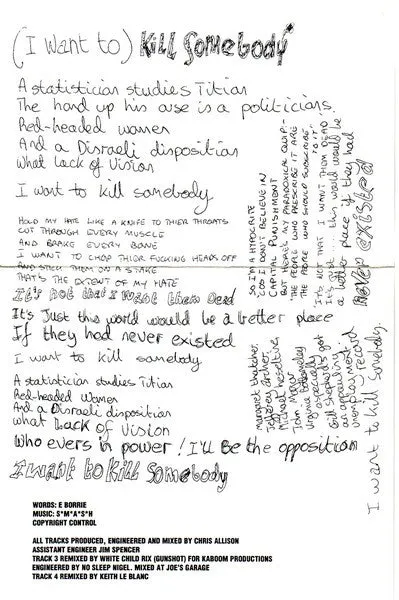 S*M*A*S*H Kill Somebody CD-singel brukt
