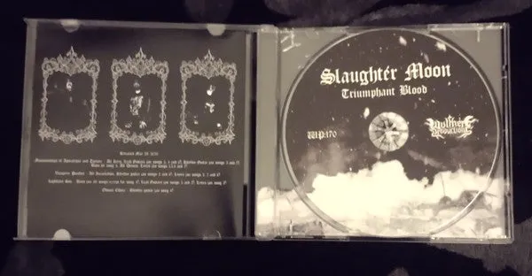 Slaughter Moon Triumphant Blood CD ny black metal