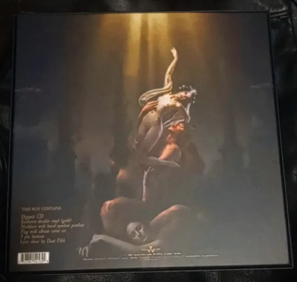 Cradle Of Filth Existence Is Futile 2xLP gullvinyl boks brukt