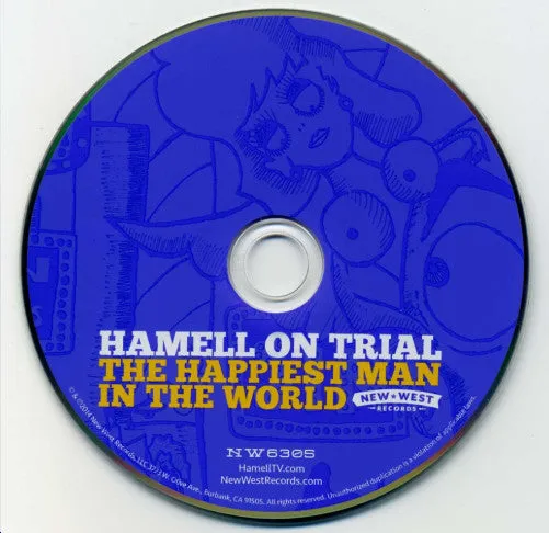 Hamell On Trial Happiest Man In The World CD brukt folkrock