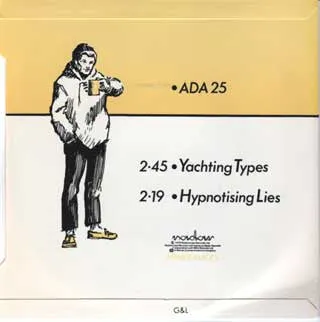 Yachts Yachting Types 7" vinyl brukt new wave