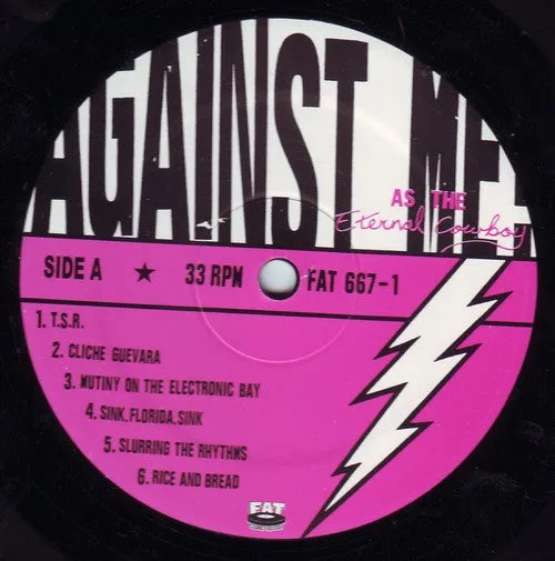Against Me! As The Eternal Cowboy LP brukt gatefold