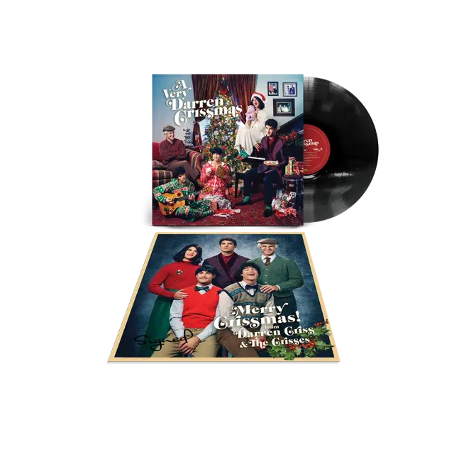 Decca Darren Criss A Very Darren Crissmas LP signert