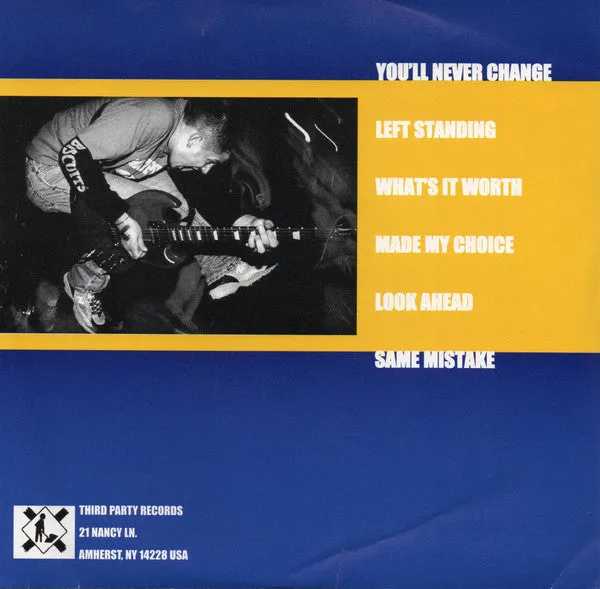 Far From Breaking Made My Choice 7" vinyl blå brukt