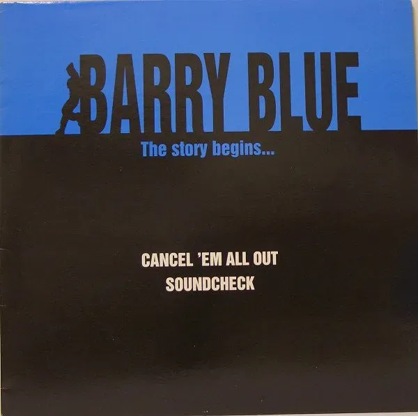 Barry Blue Cancel 'Em All Out 12" vinyl brukt britcore