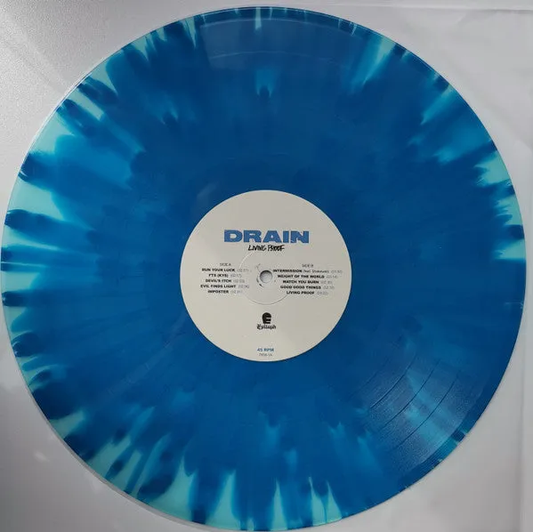 Drain Living Proof vinyl LP farget Ltd hardcore