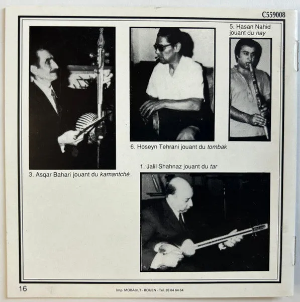 Various Iran Musique Persane CD album brukt persisk klassisk