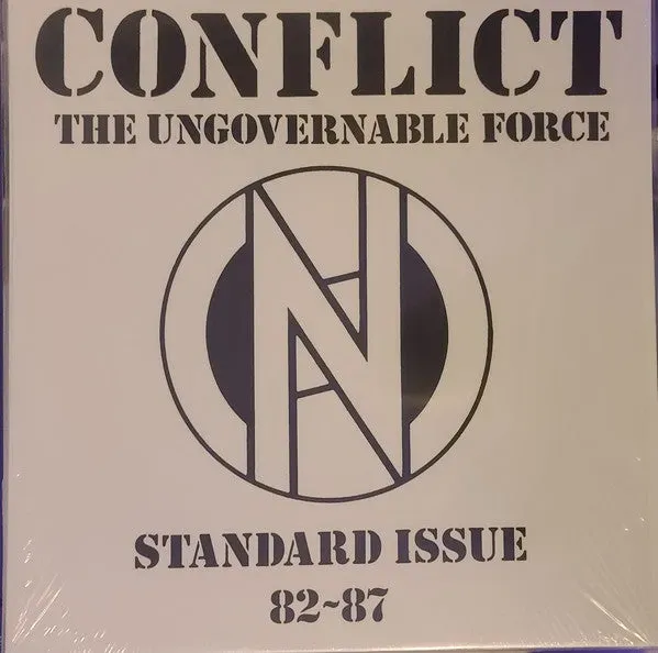 Conflict Standard Issue 82-87 LP brukt punk samling