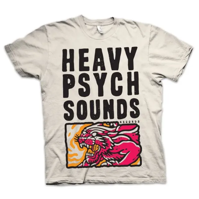 Heavy Psych Sounds #32 t-skjorte natural fuchsia oransje