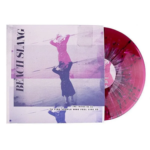 Beach Slang Things We Do To Find People LP lilla splatter brukt
